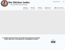 Tablet Screenshot of derkuchenladen.com